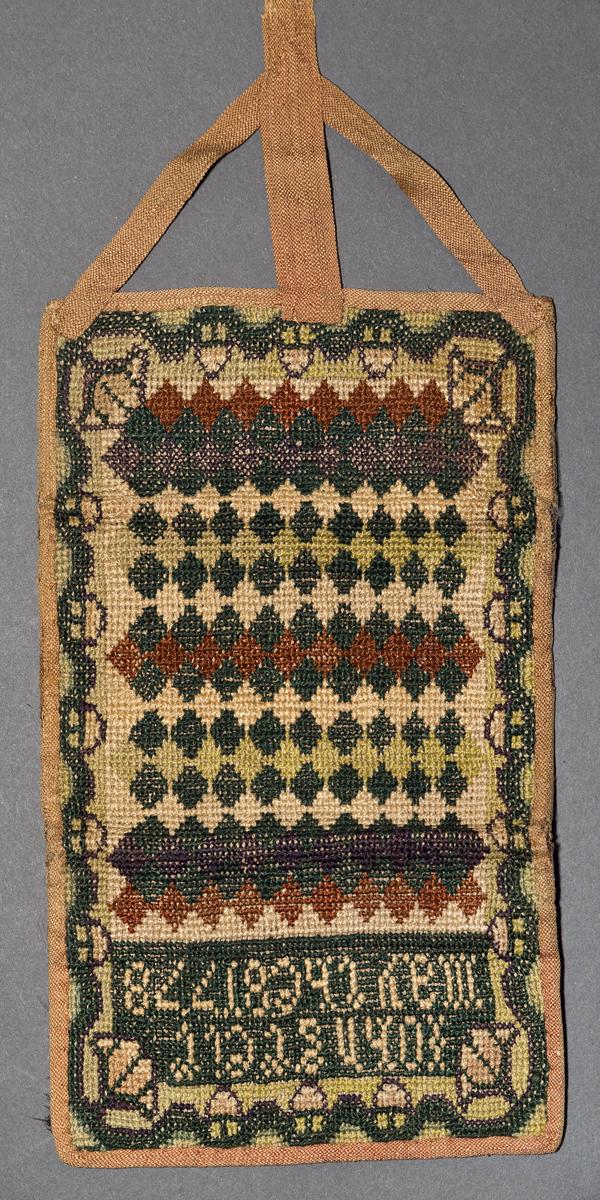 1978.0123 Pocketbook, Pattern