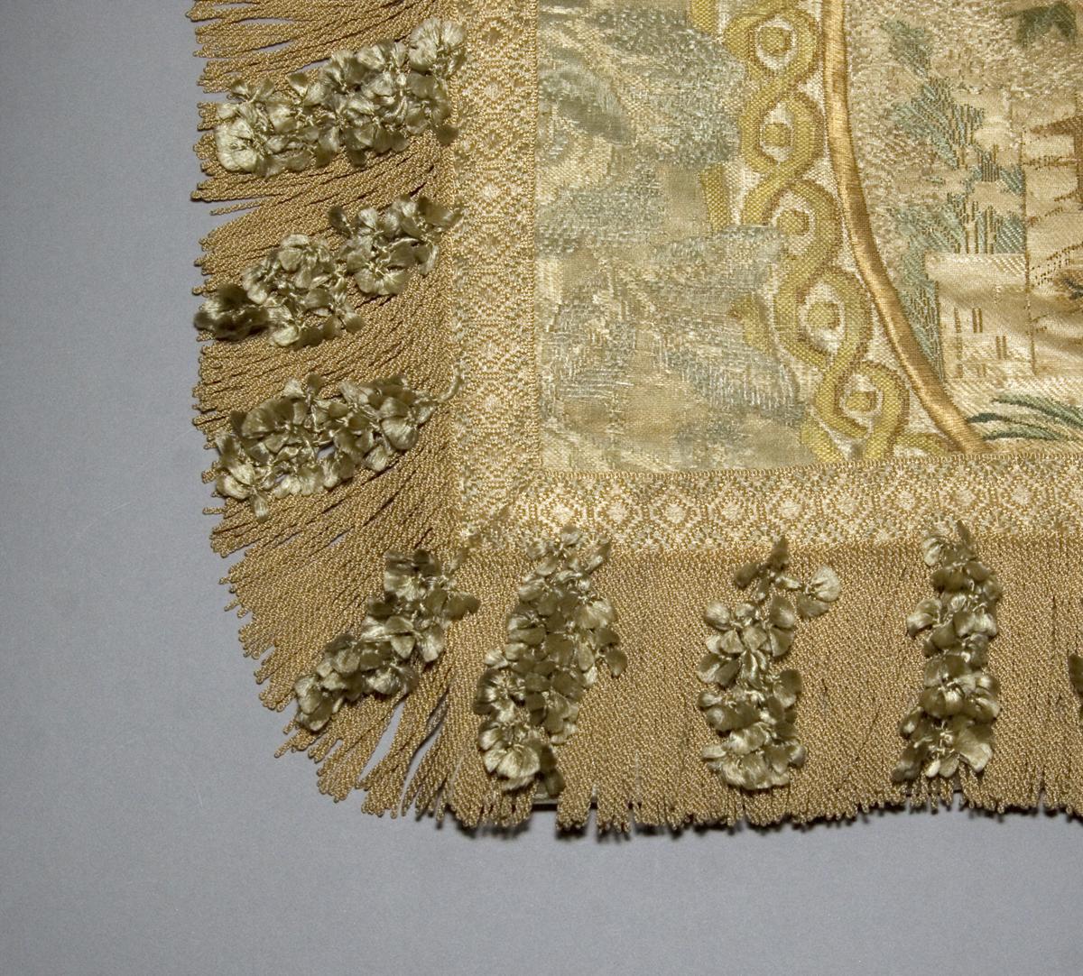 1957.1331.003 A Window Hanging, Side Curtain, Edge Detail