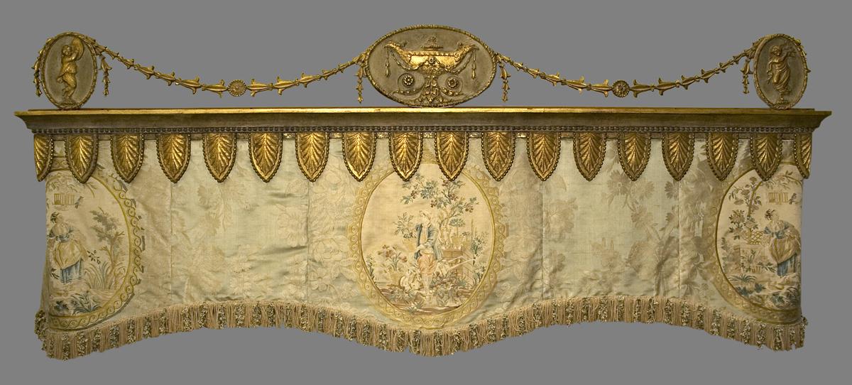 1957.1331.003 C, D Window Hanging, Valance & Cornice