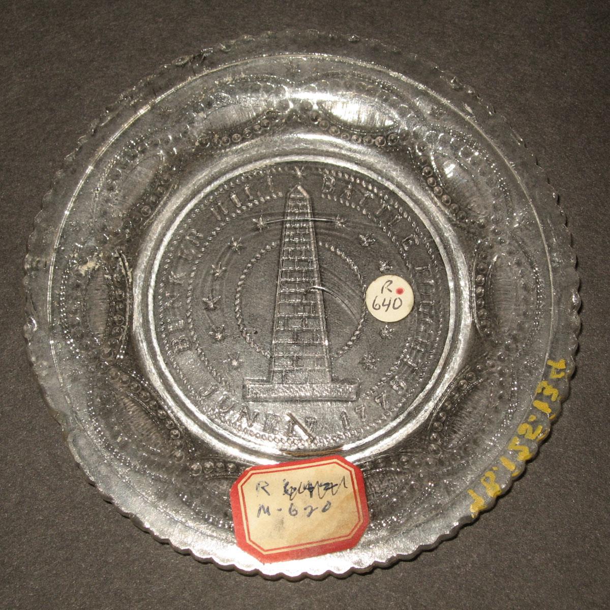 1978.0125.134 Glass cup plate