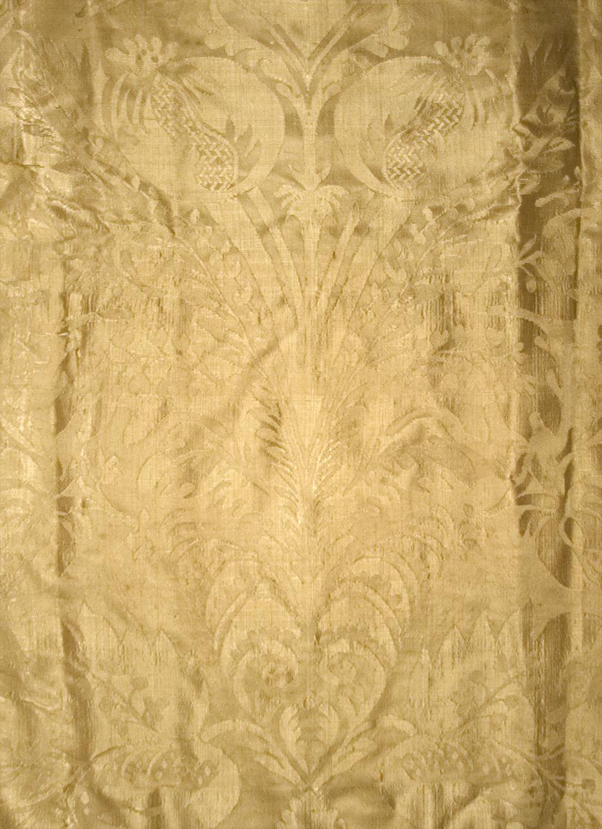 1957.1334.001 Window Hanging, Curtains & Valance, Pattern Detail
