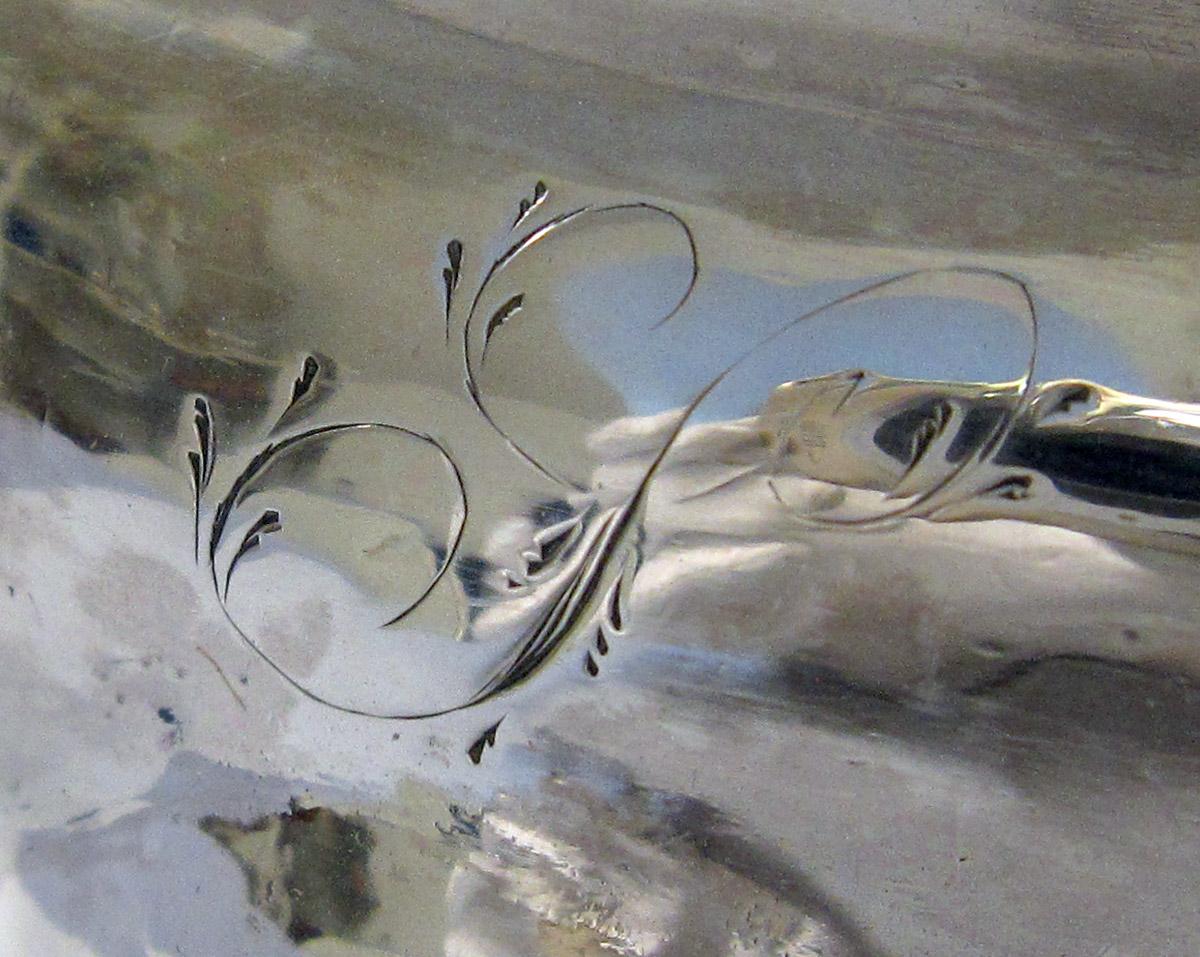 1978.0143.002 Silver Cream Pot engraving 1