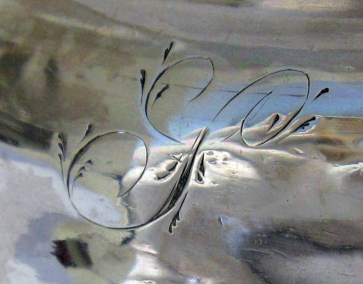 1978.0143.002 Silver Cream Pot engraving 2