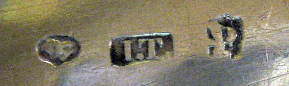 1978.0143.002 Silver Cream Pot mark