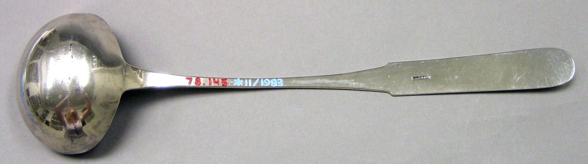 1978.0145 Silver Ladle underside
