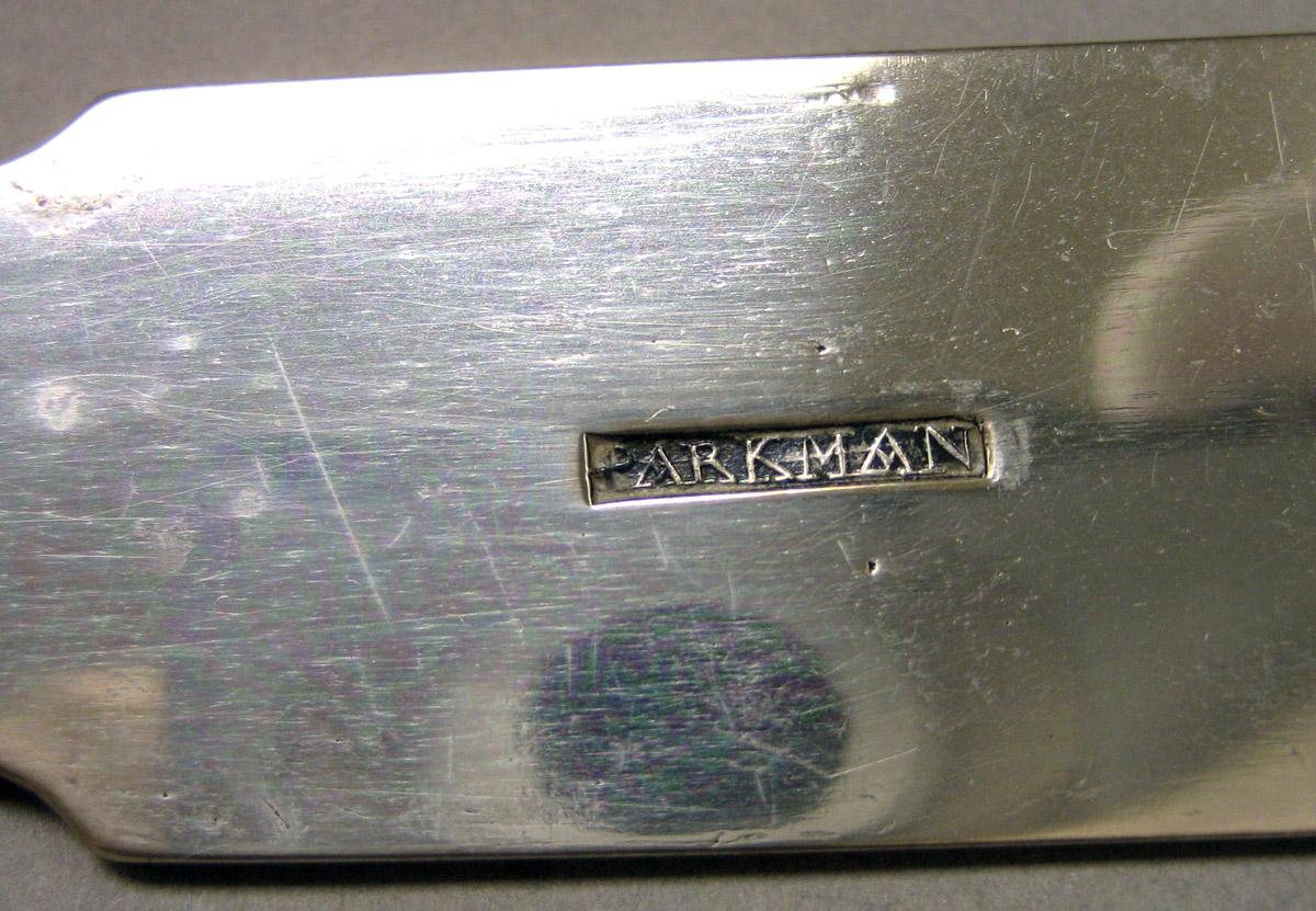 1978.0145 Silver Ladle mark