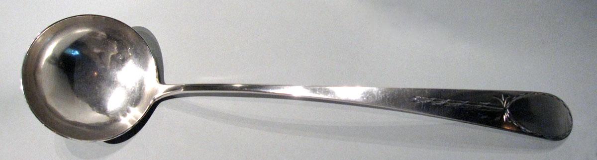 1978.0147 Silver Ladle upper surface
