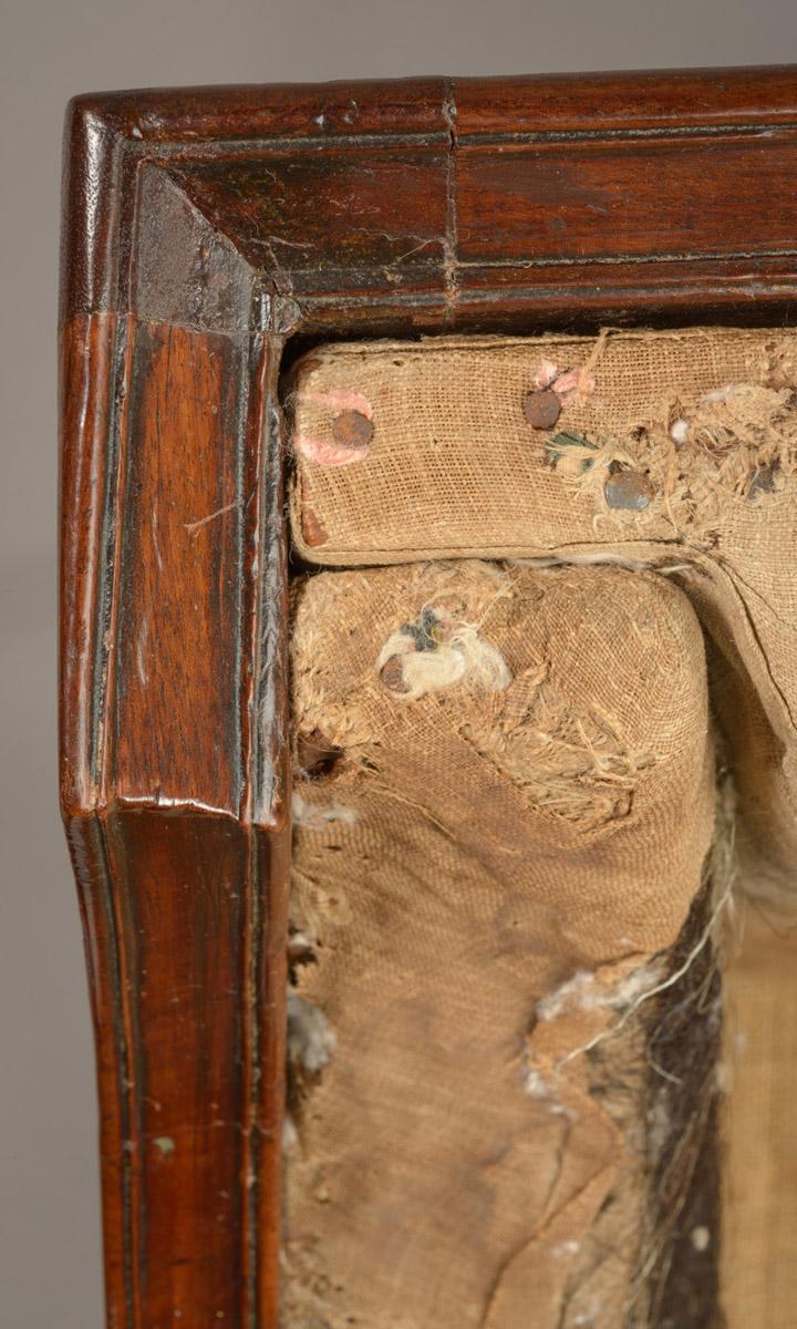 1978.0159 Sofa, detail 11, after conservation treatment