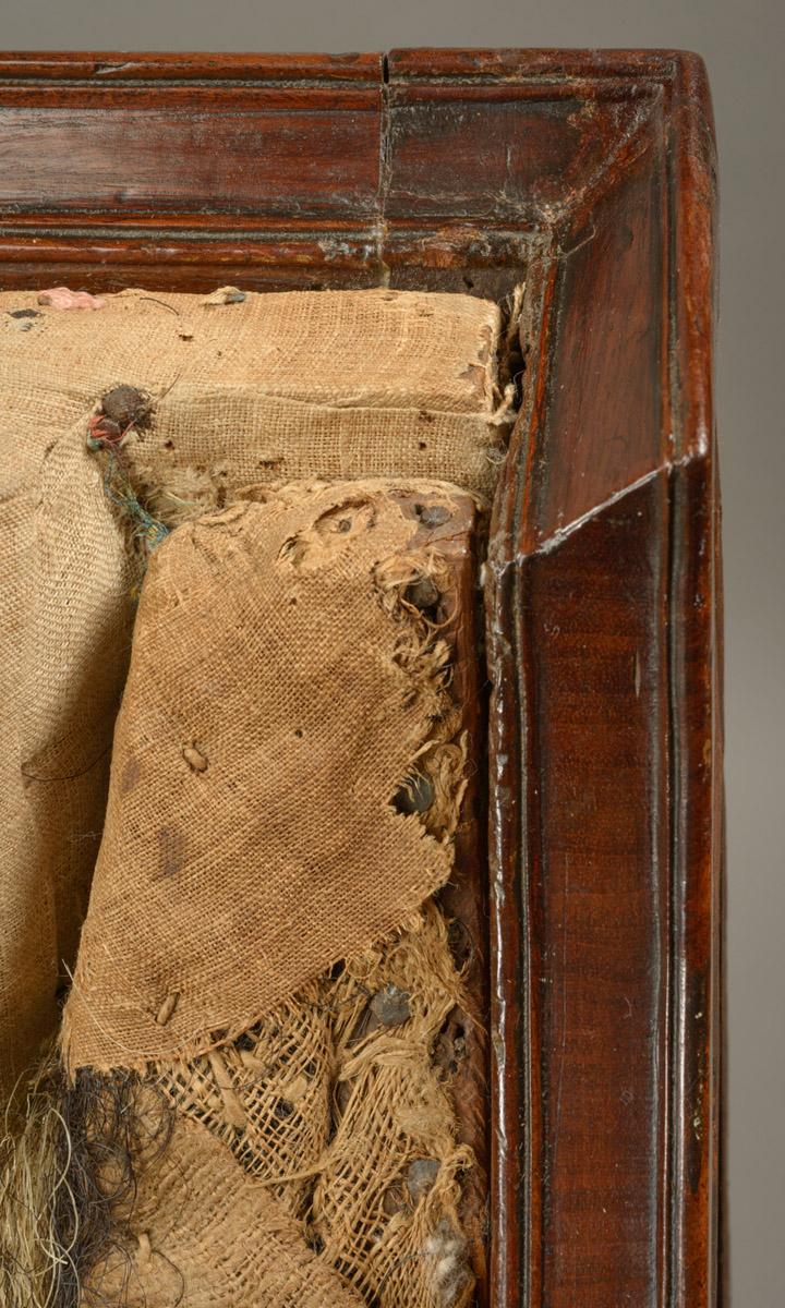 1978.0159 Sofa, detail 14, after conservation treatment