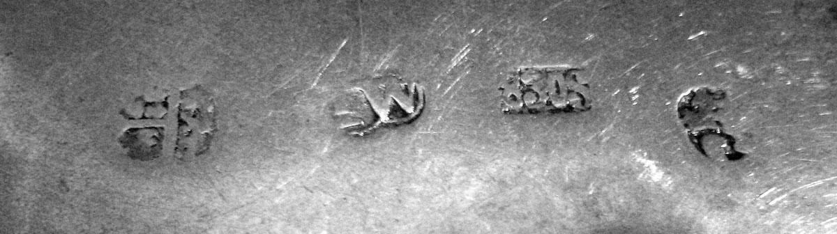 1978.0164 Silver Box marks