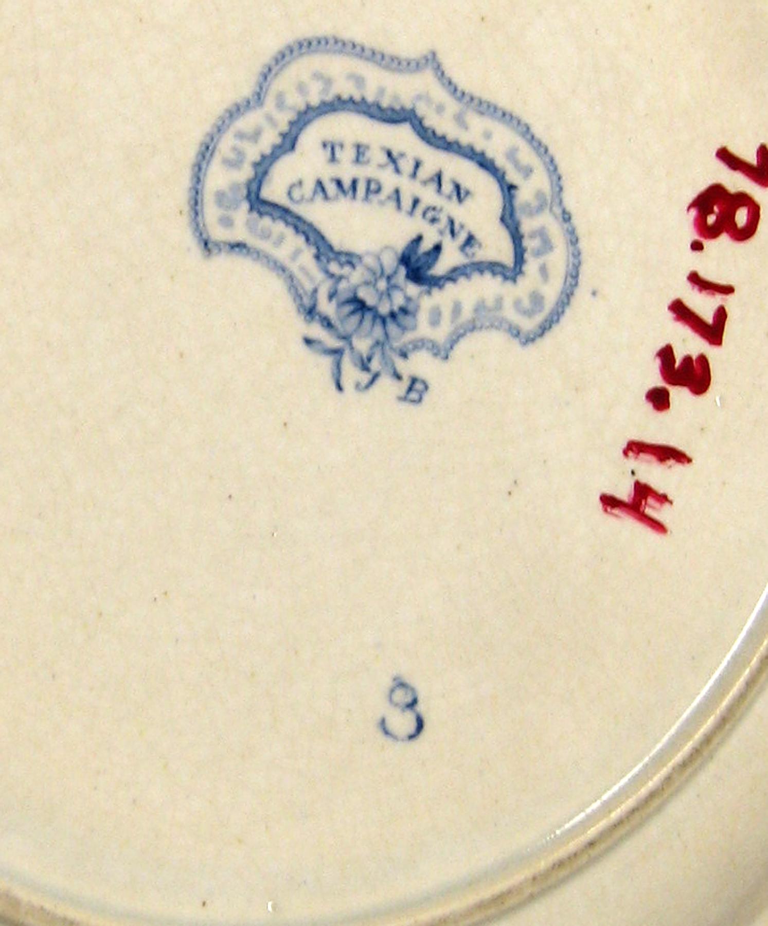 1978.0173.014 Texian plate mark