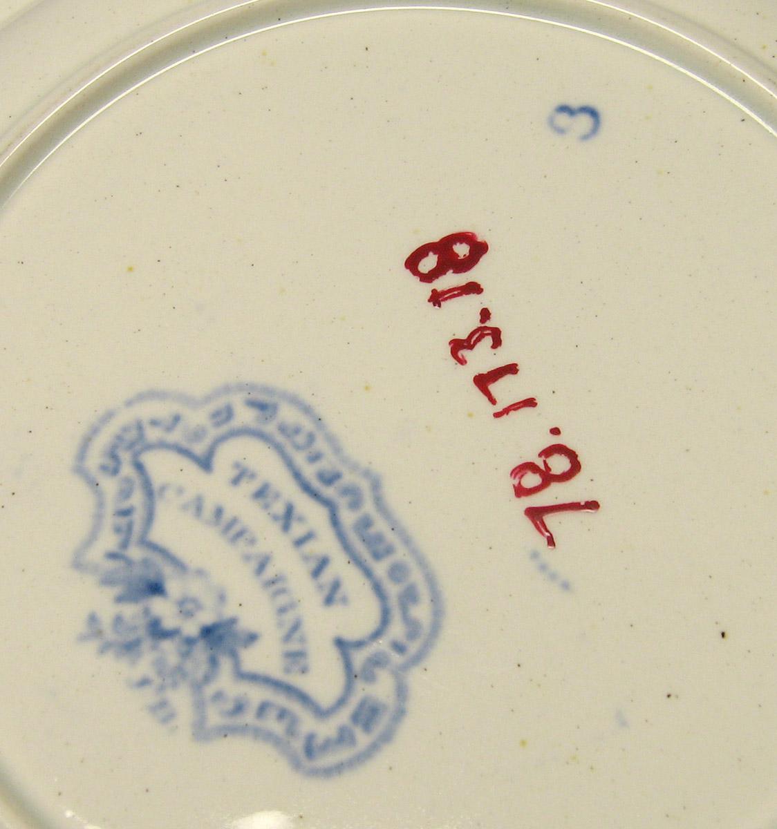 1978.0173.018 Texian soup plate mark