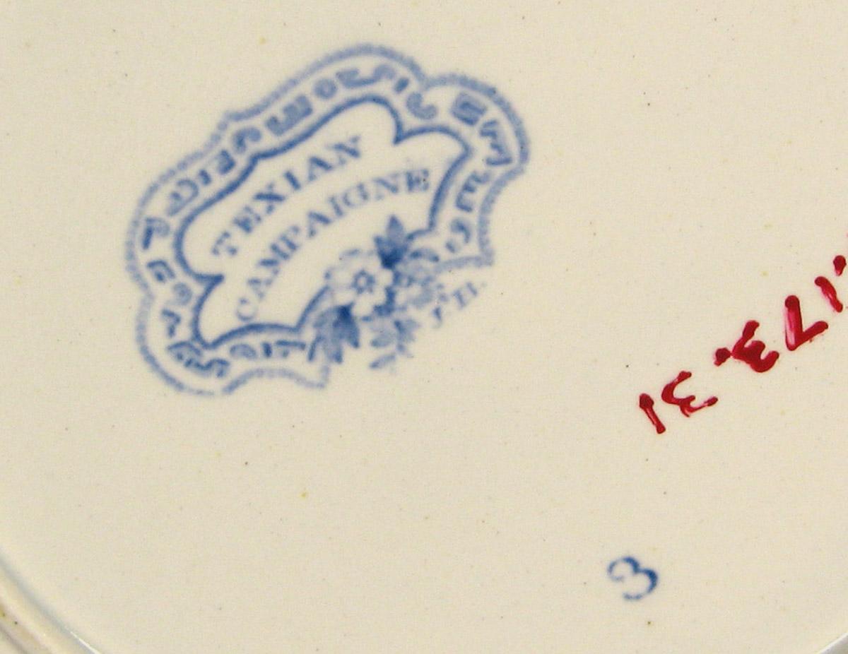 1978.0173.031 Texian plate mark