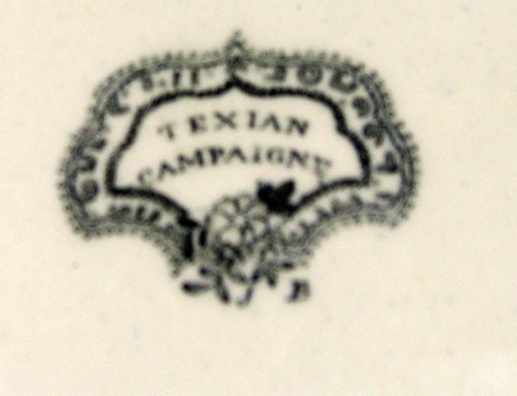 1978.0173.053 Texian plate mark