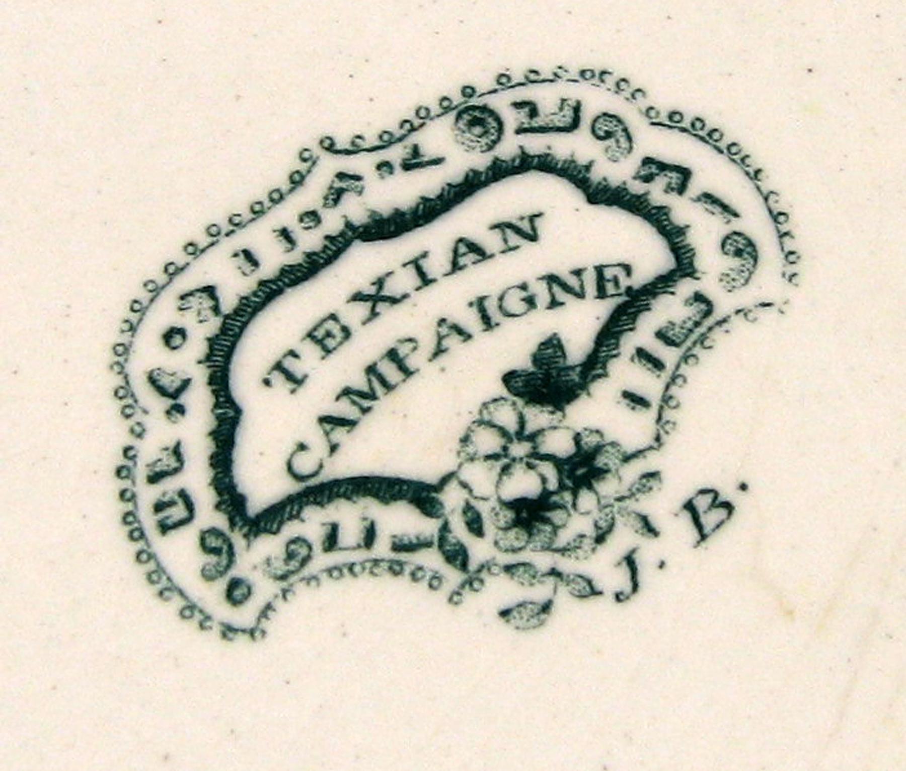 1978.0173.060 Texian plate mark