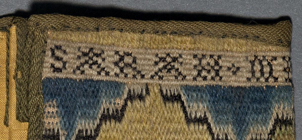 1978.0182 Pocketbook, Inside Detail 4