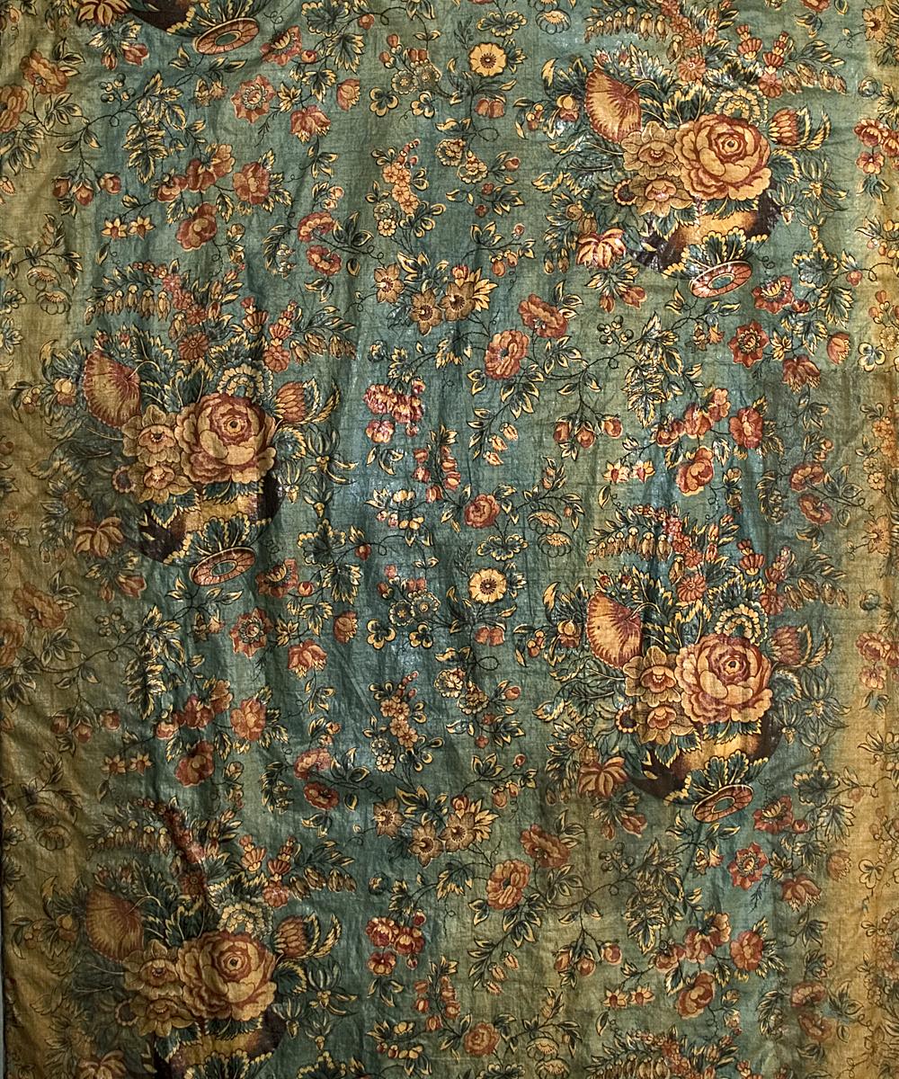 1952.0332.002 A Window Hanging, Side Curtain, Pattern Repeat