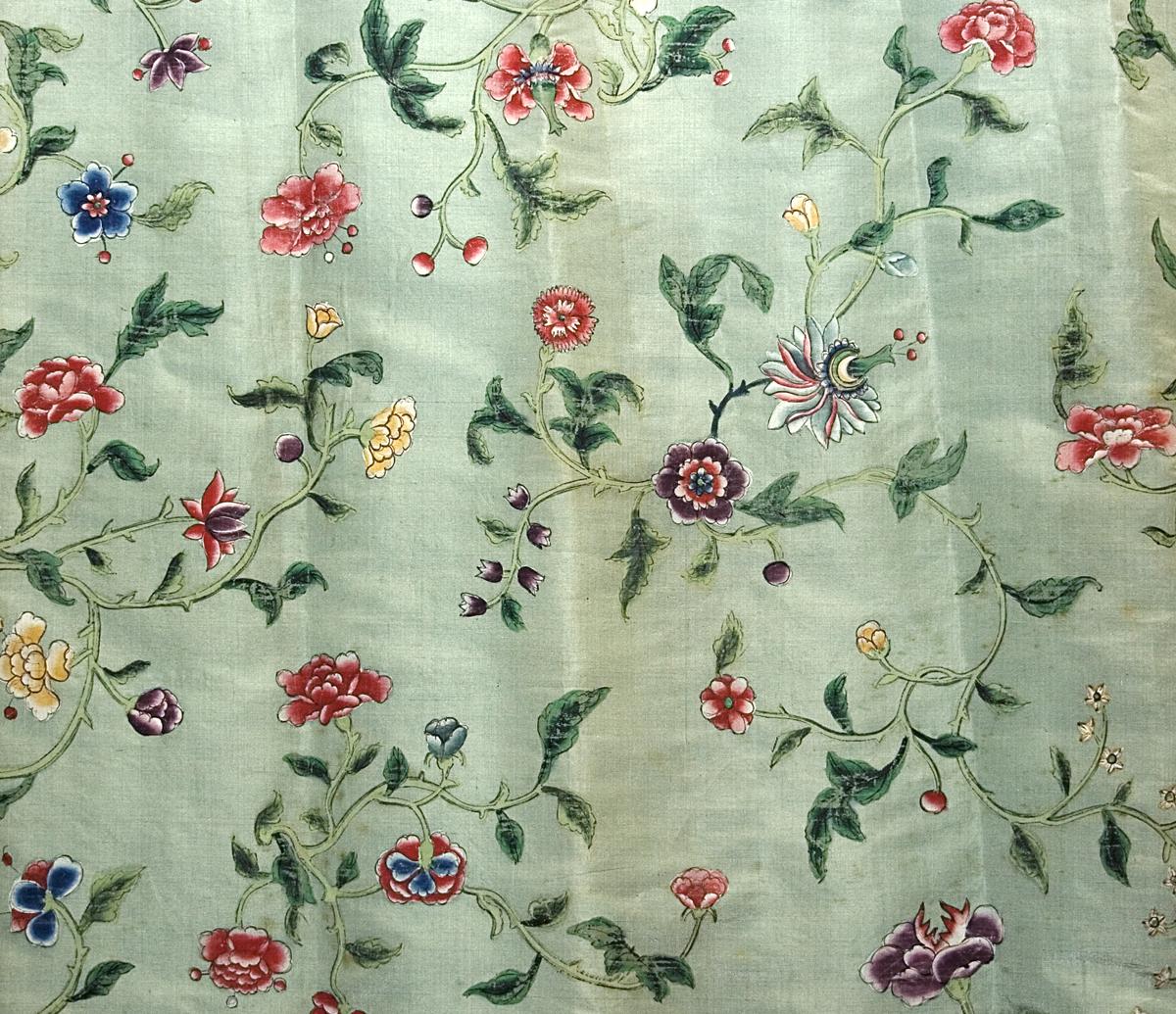 1957.1338.002 B Window Hanging, Tail or Cascade, Pattern Detail