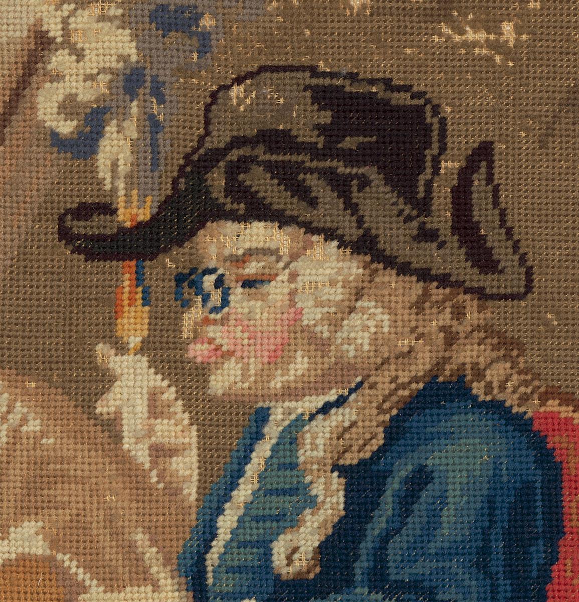 1978.0204 Needlework Picture, Detail 2