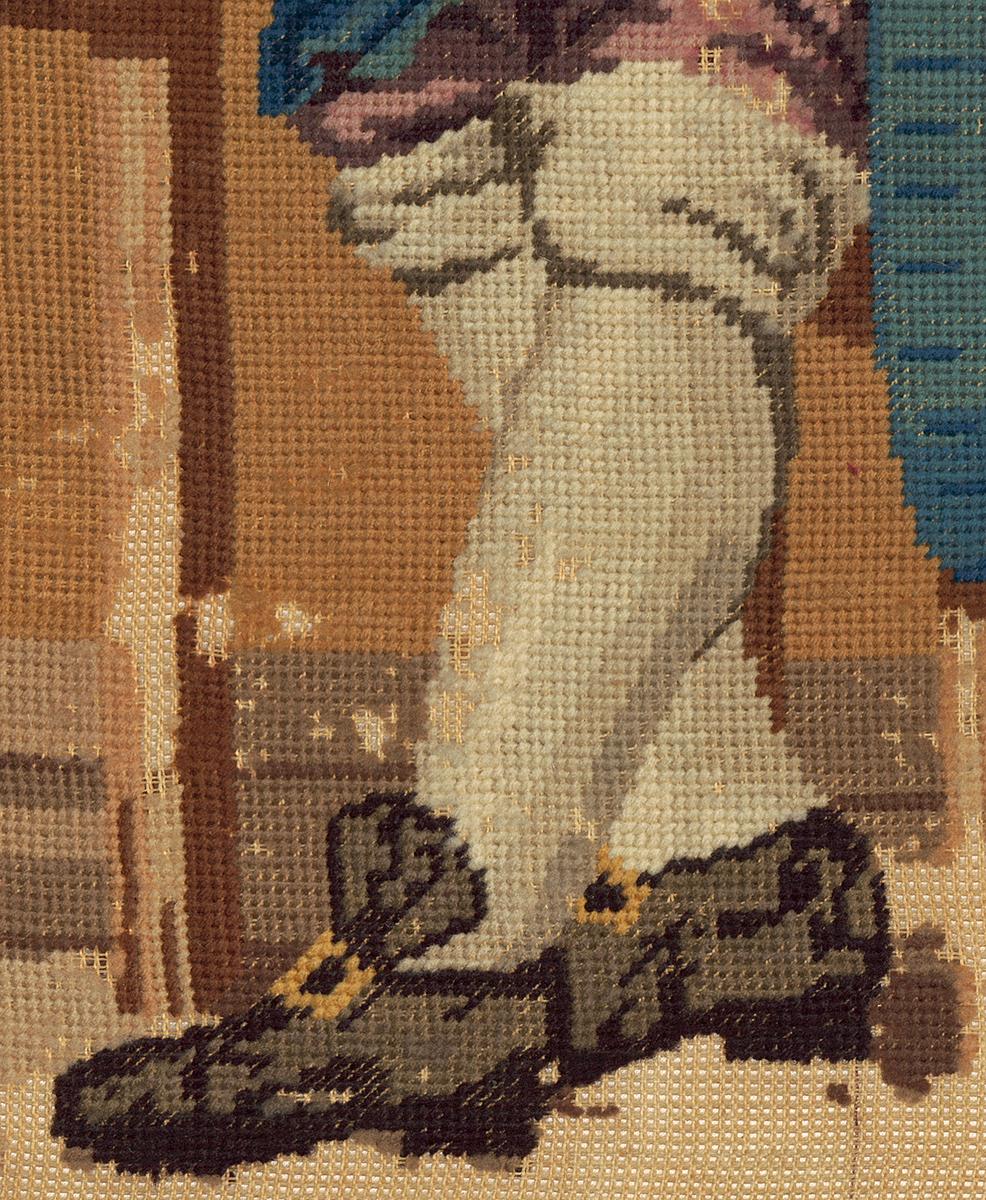 1978.0204 Needlework Picture, Detail 5