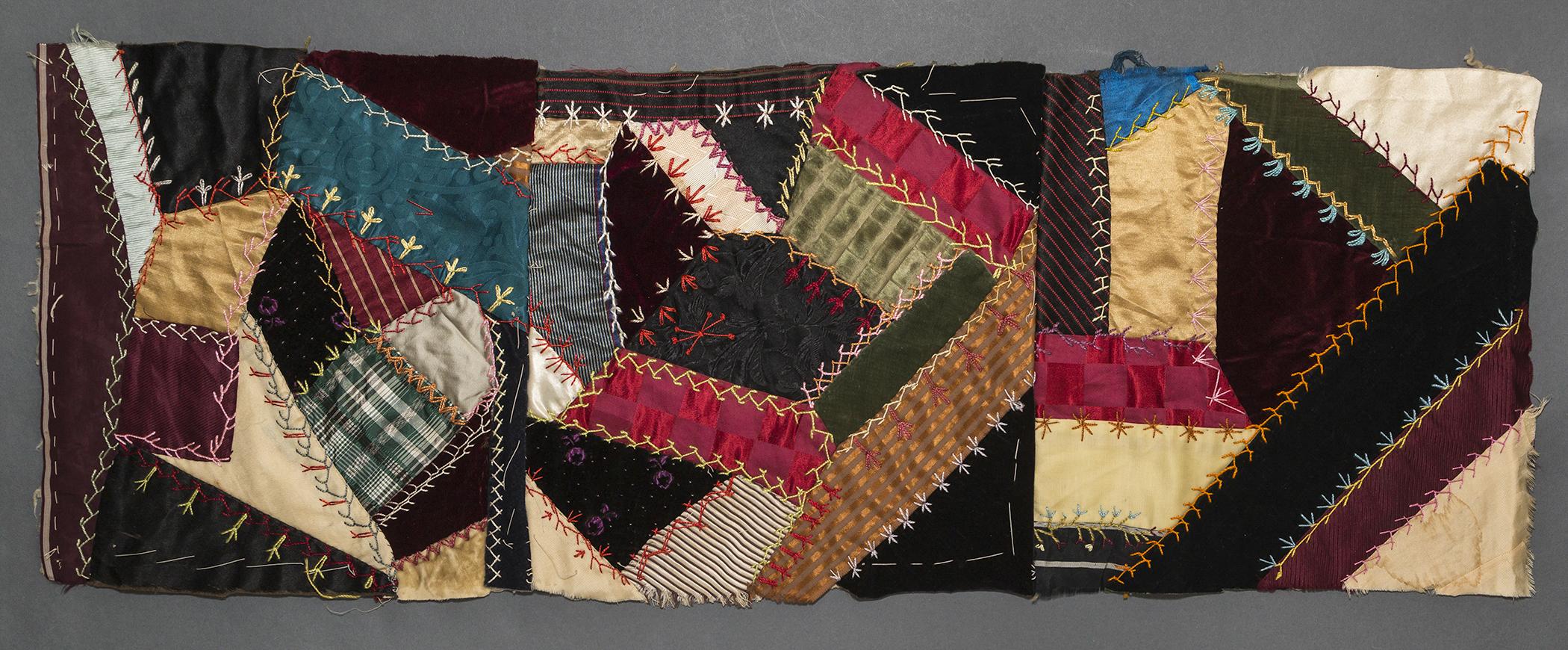 1979.0033 Quilt fragment, view 1