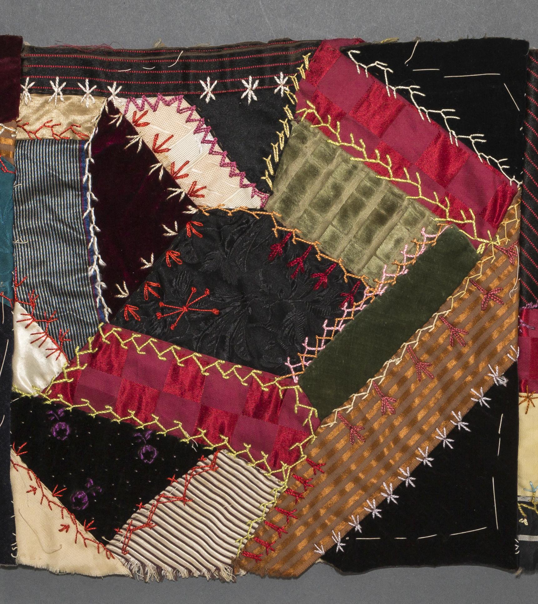 1979.0033 Quilt fragment, detail 2