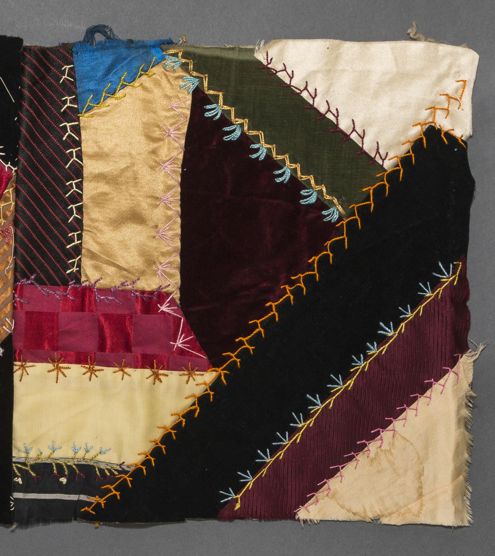 1979.0033 Quilt fragment, detail 3