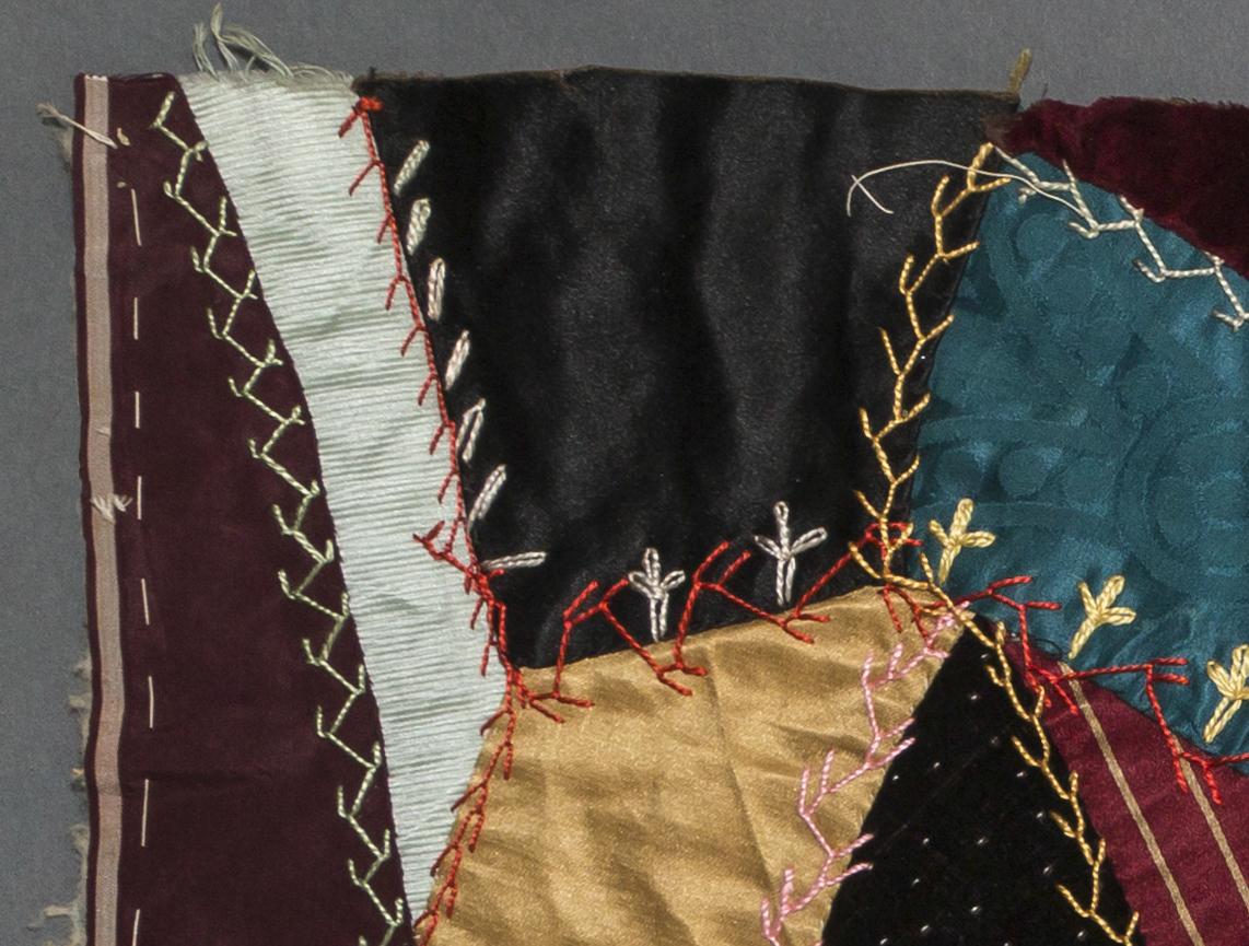 1979.0033 Quilt fragment, detail 4