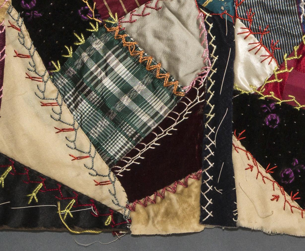 1979.0033 Quilt fragment, detail 5