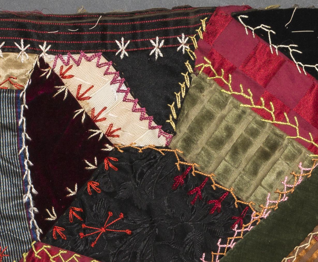 1979.0033 Quilt fragment, detail 6