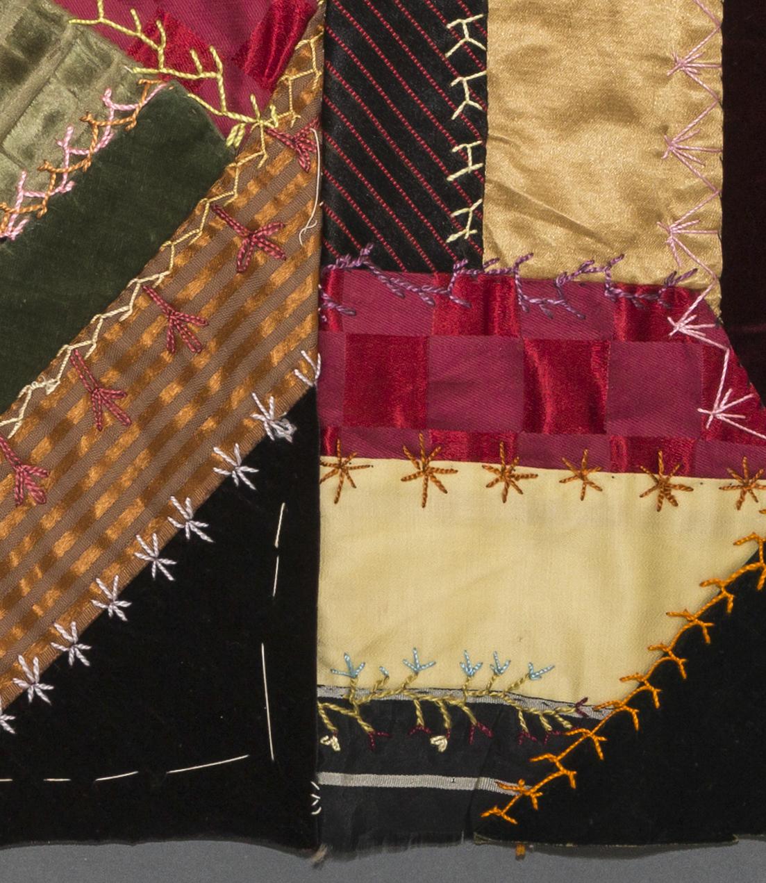 1979.0033 Quilt fragment, detail 7