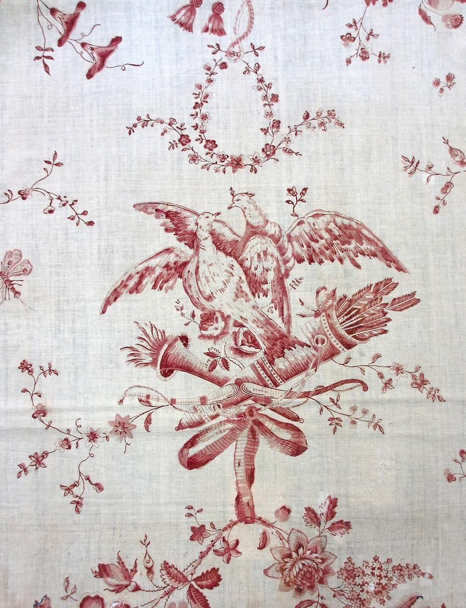 1979.0058.003 textile, printed detail 1