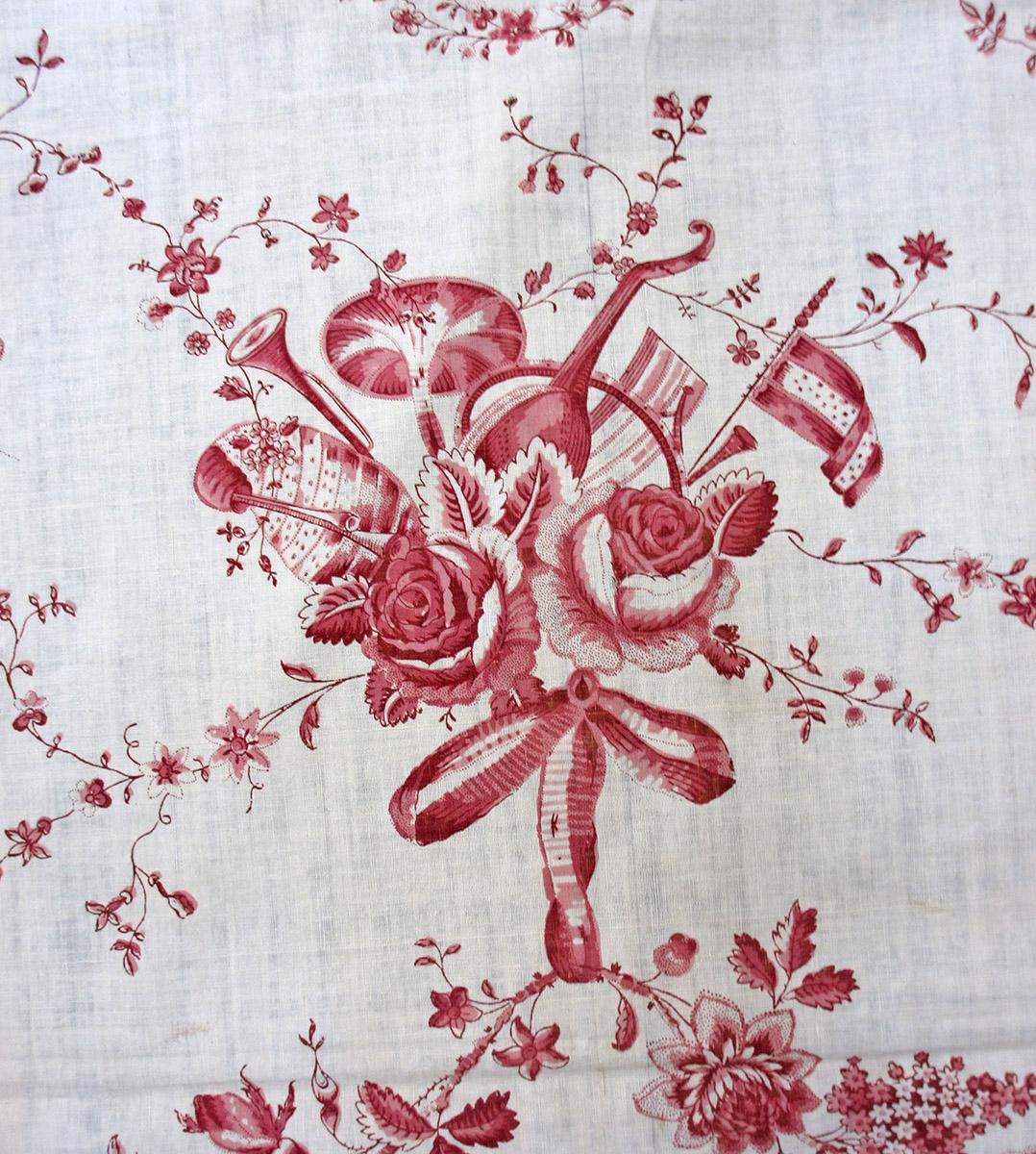 1979.0058.003 textile, printed detail 3