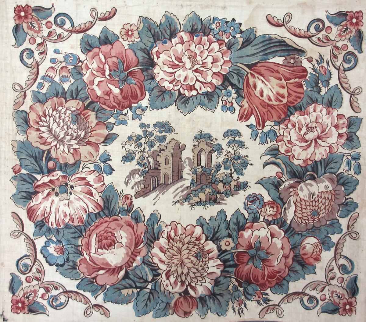 1979.0058.009 textile, printed repeat