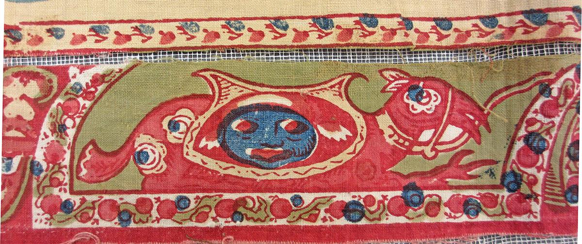 1979.0058.011 textile, printed detail 1