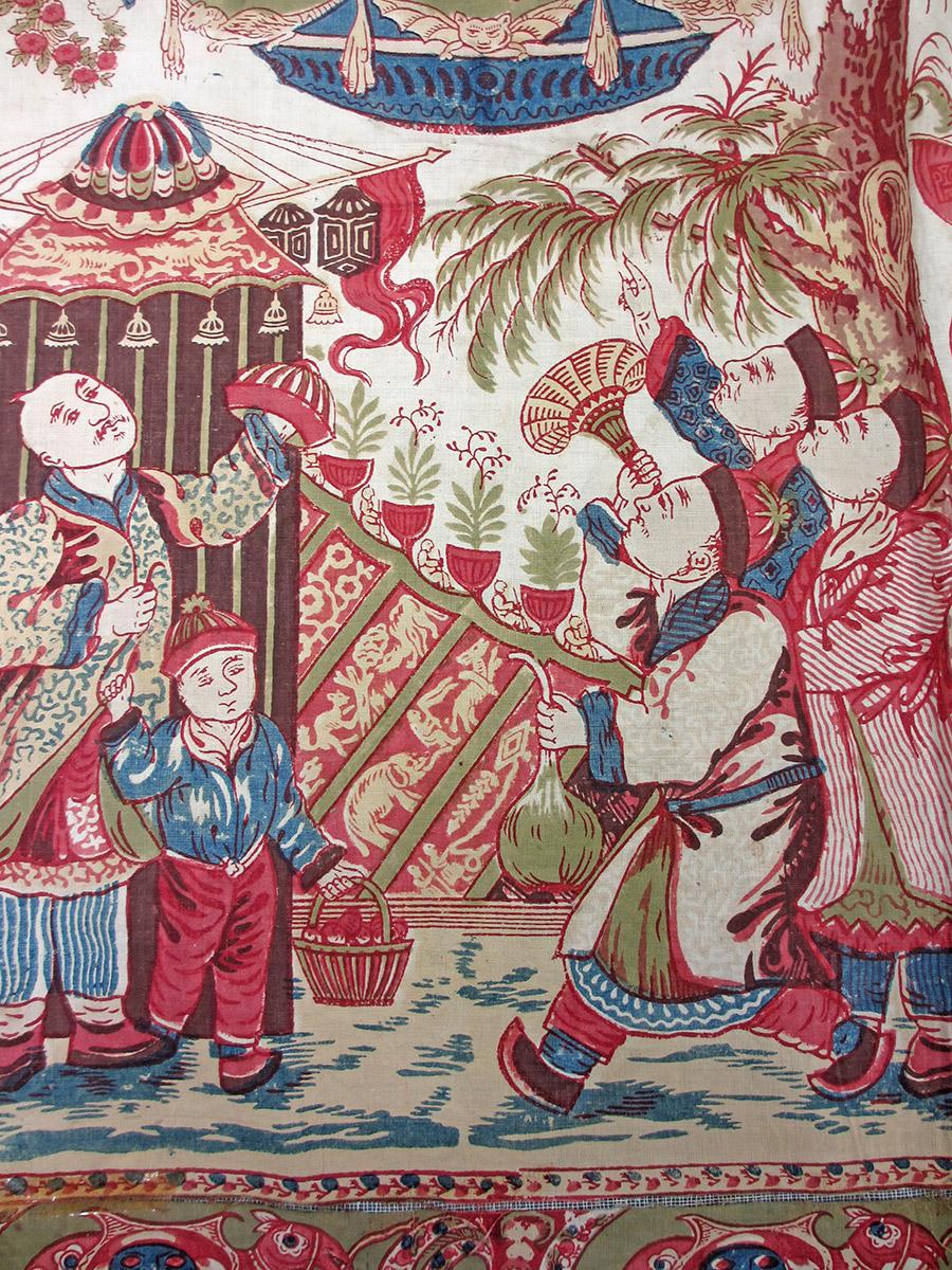 1979.0058.011 textile, printed detail 2