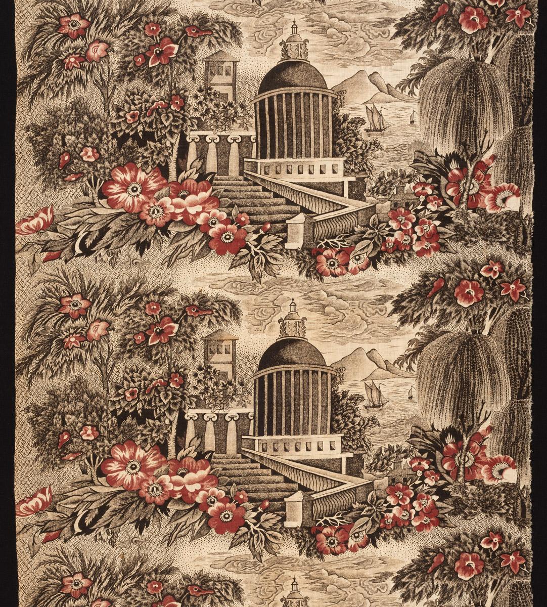 1979.0058.014 Textile, printed, detail, Book image C320
