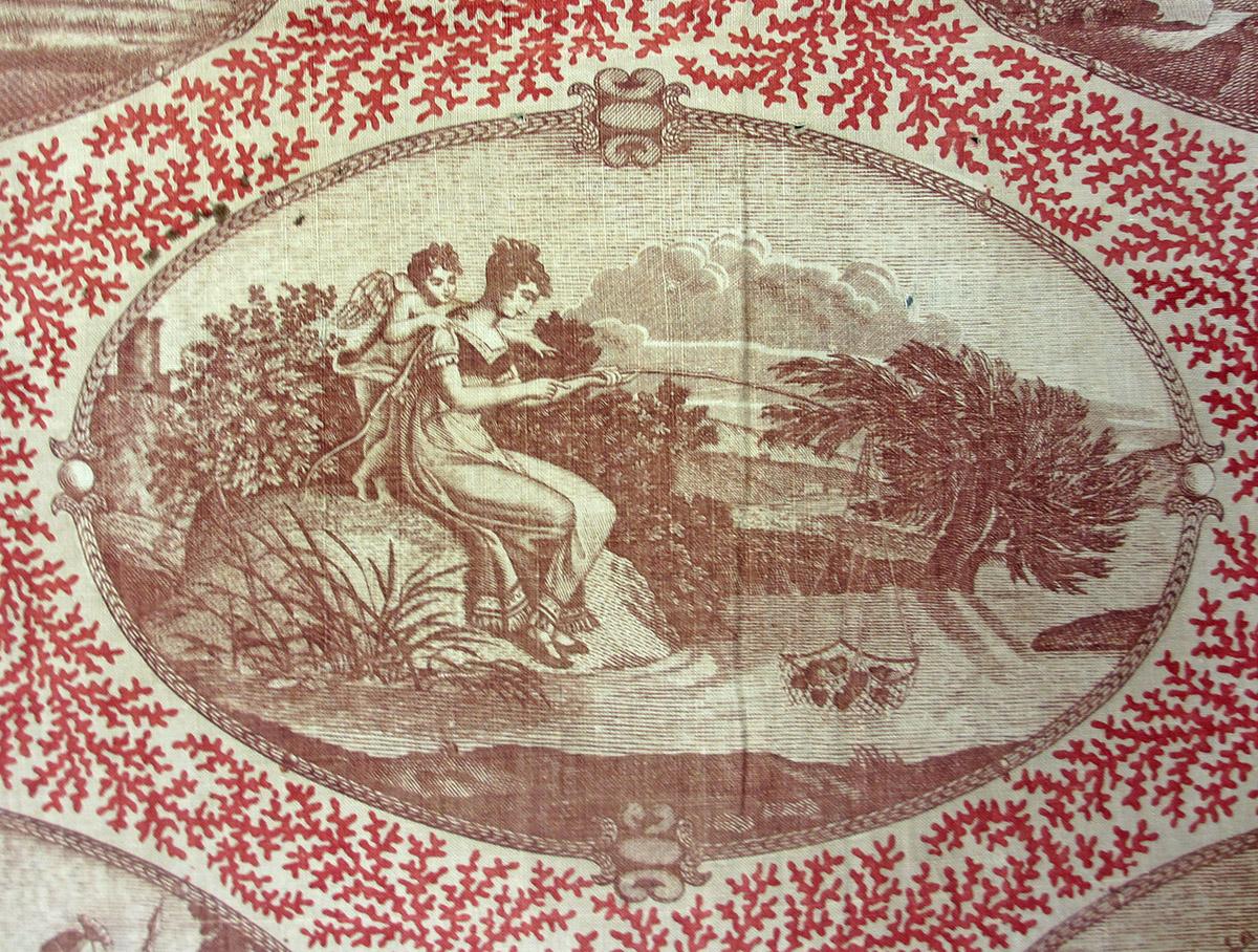 1979.0058.015 textile, printed detail 2