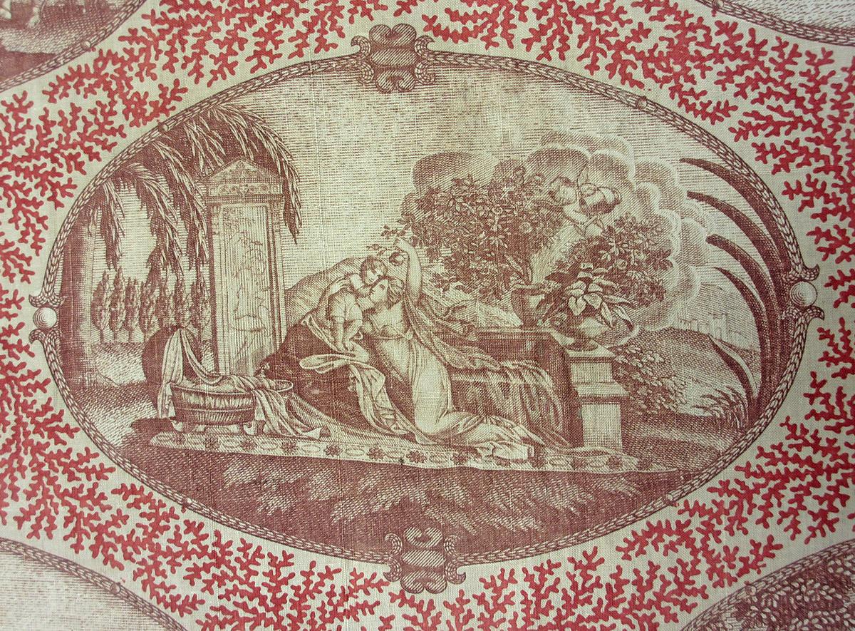 1979.0058.015 textile, printed detail 4