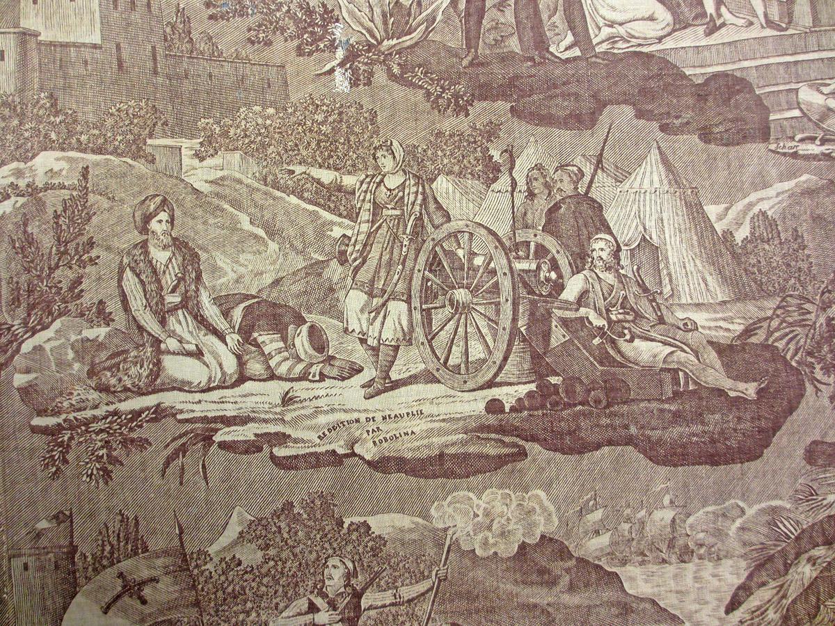 1979.0058.016 textile, printed detail 1