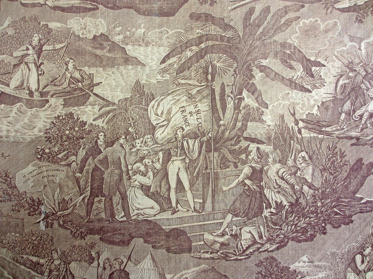 1979.0058.016 textile, printed detail 2