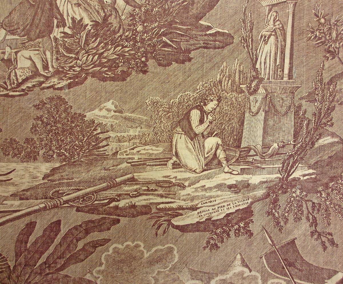 1979.0058.016 textile, printed detail 4