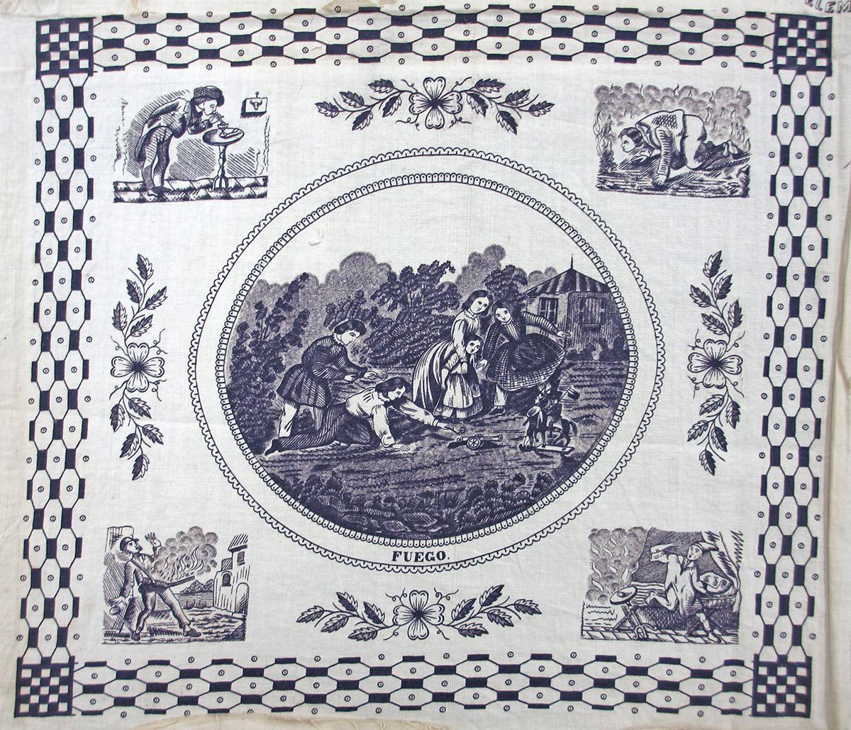1979.0058.017 textile, printed detail 3