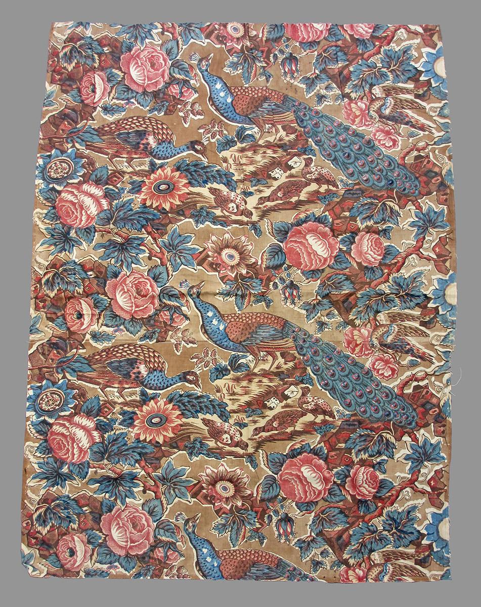 1979.0058.020 A textile, printed obverse
