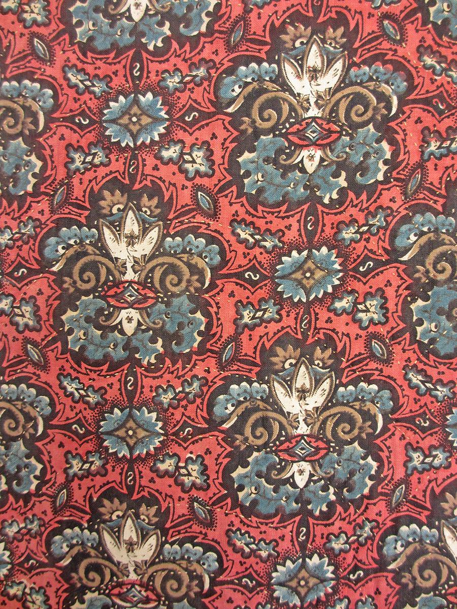1979.0058.023 textile, printed repeat