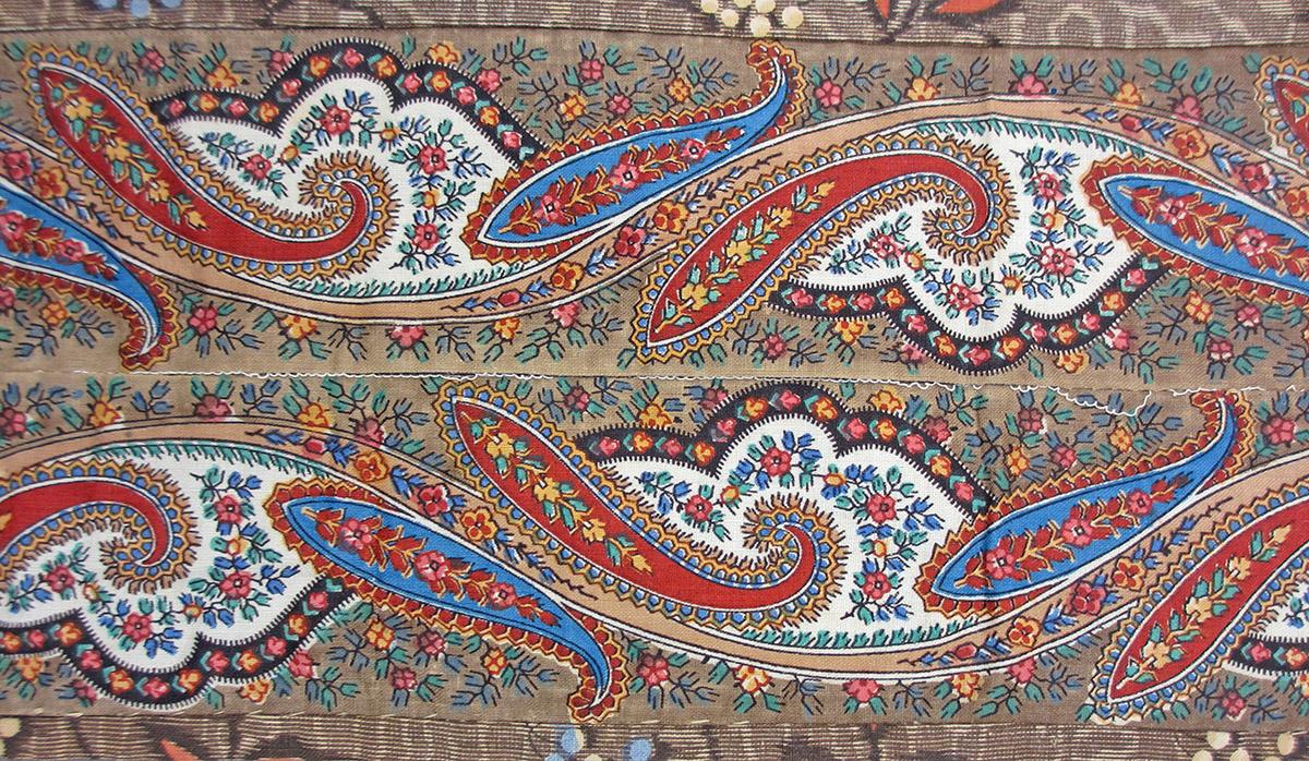 1979.0058.027 textile, printed detail 2
