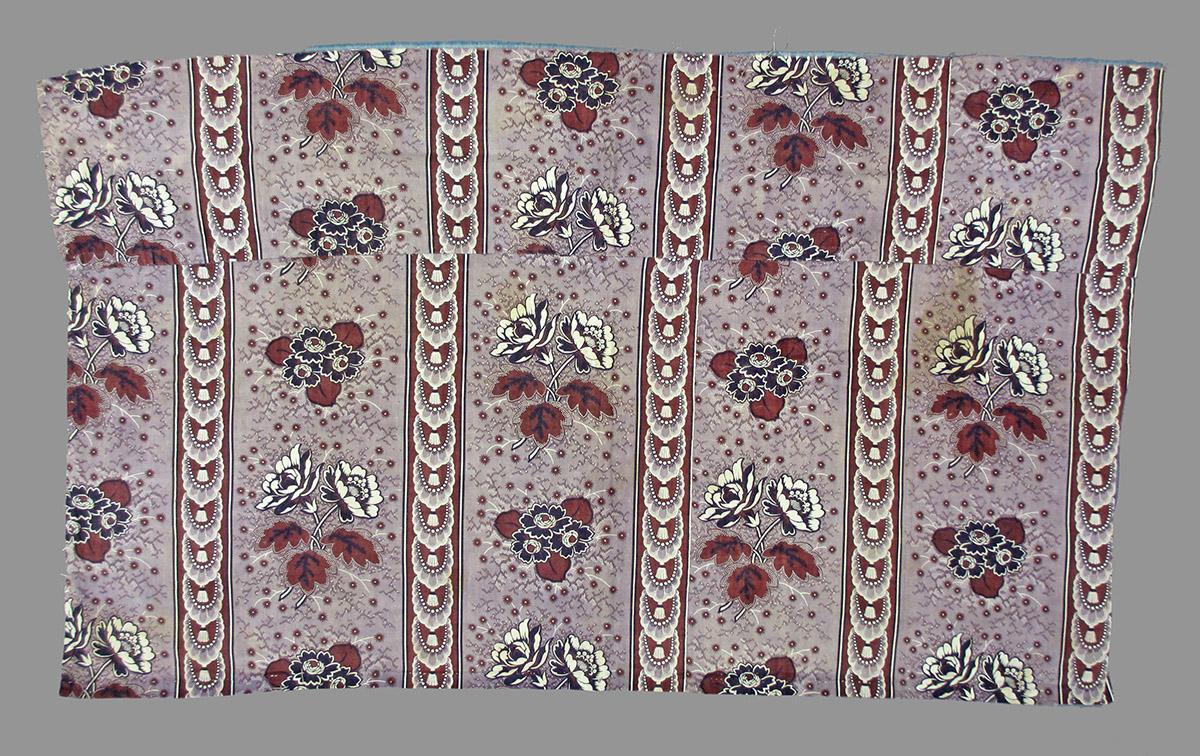 1979.0058.061 A textile, printed obverse