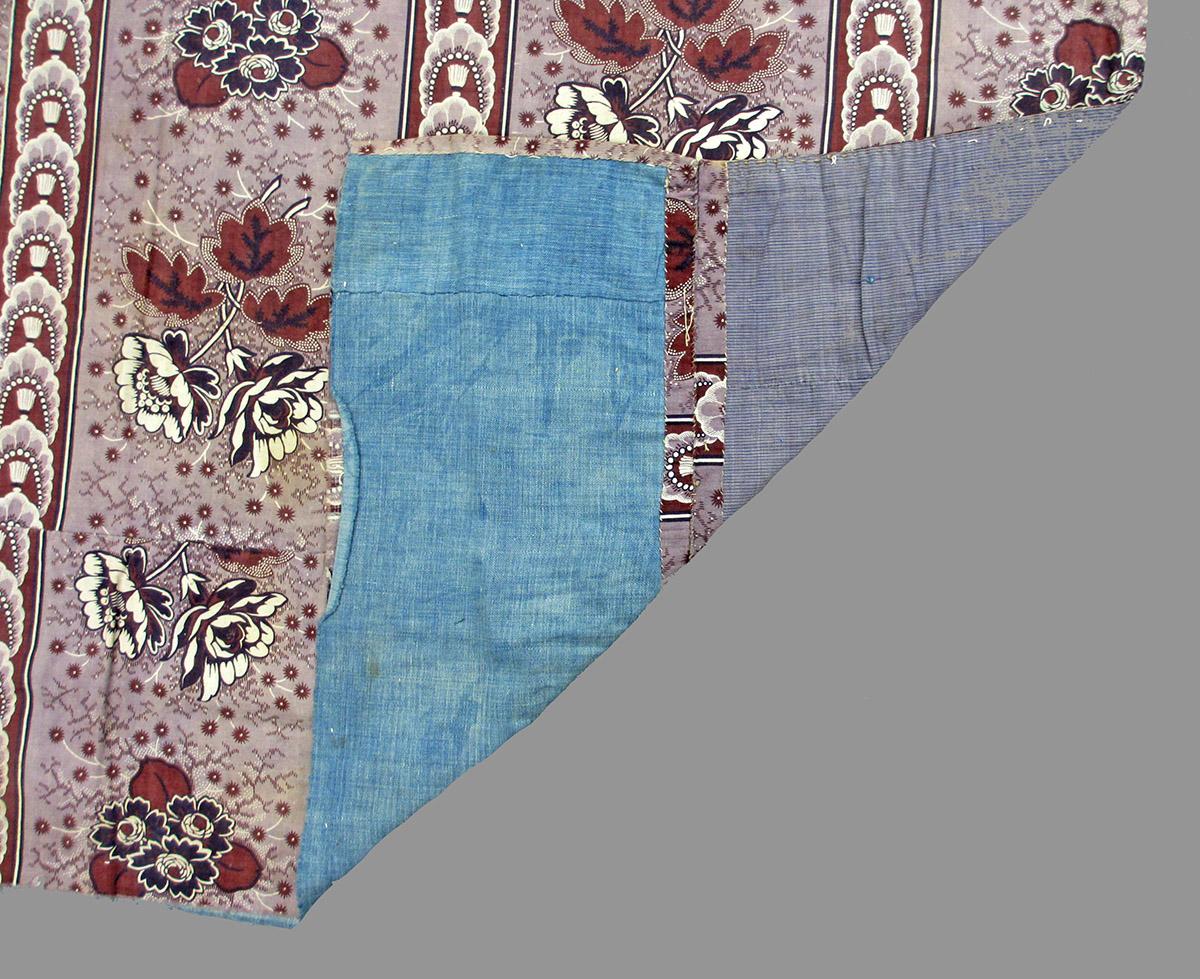 1979.0058.061 A, B textile, printed reverse