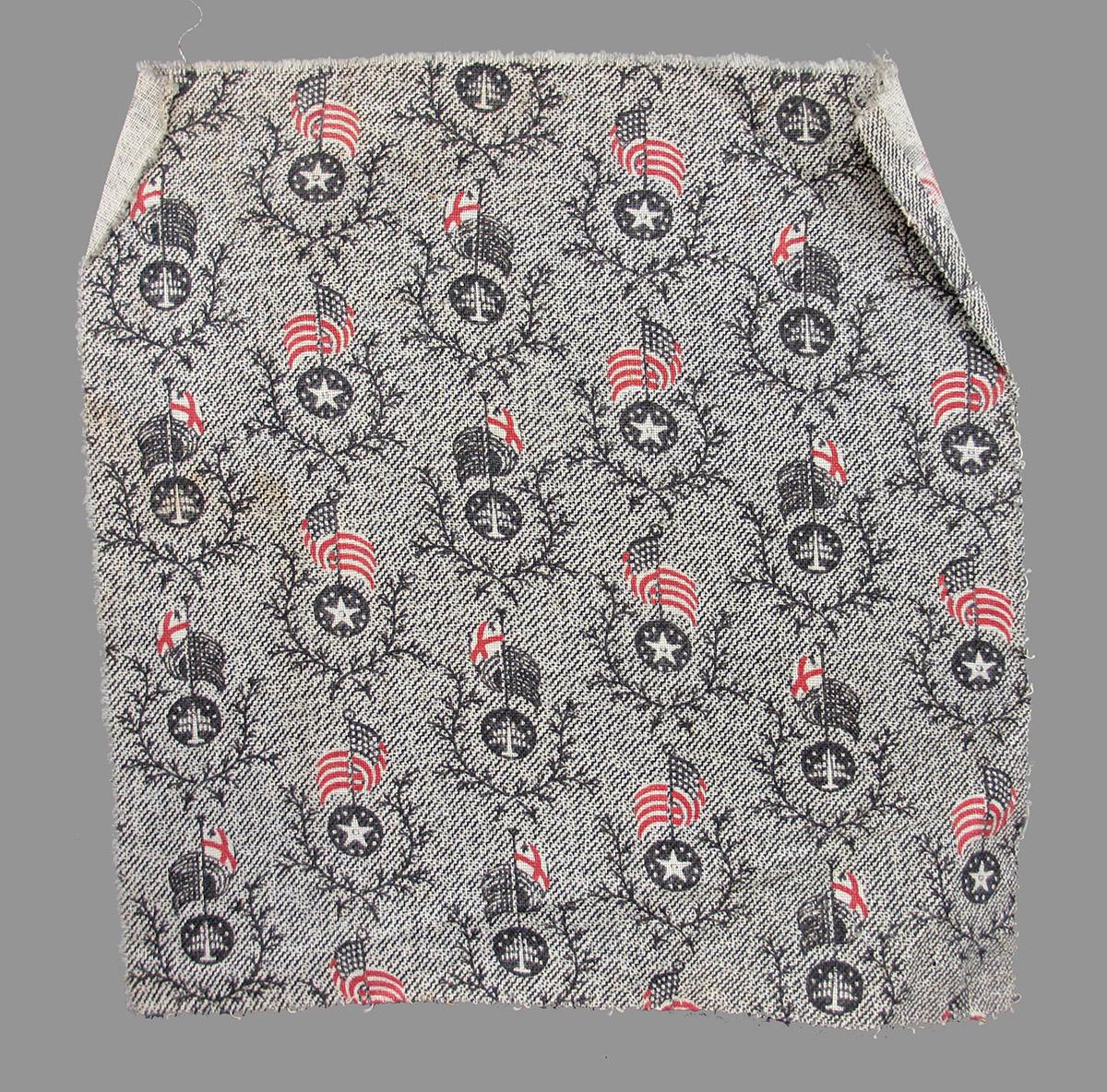1979.0058.068 B textile, printed overall