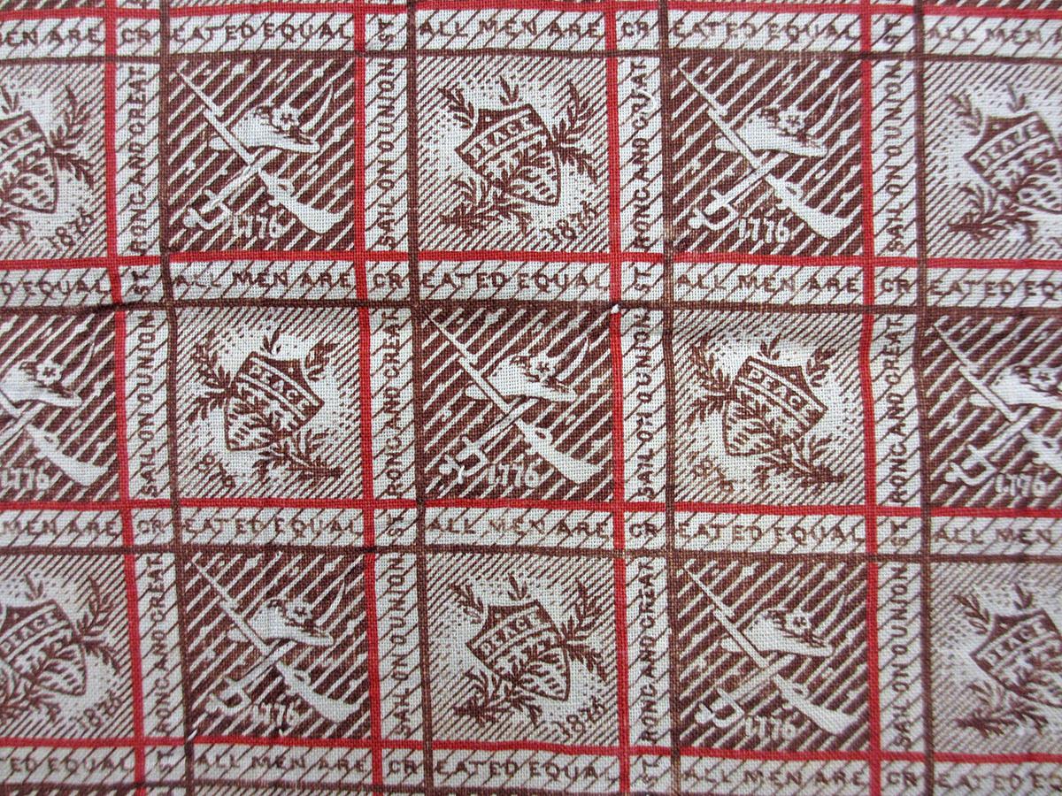1979.0058.075 A textile, printed design repeat